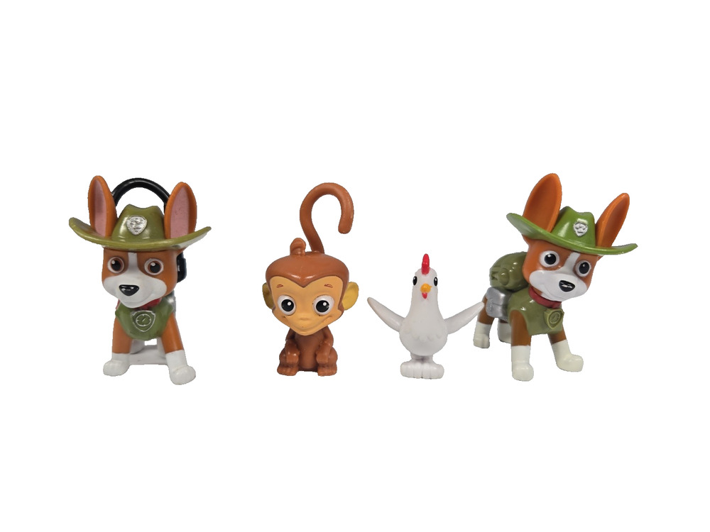 Spin Master Paw Patrol Tracker Chihuahua Mandy Monkey Chickaletta Jungle Figures